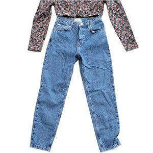 Mango MNG Denim, mom jeans, size 2